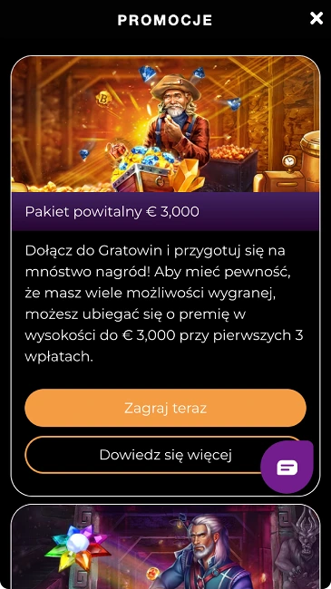 gratowin welcome bonus