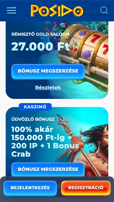 posido casino bonuses